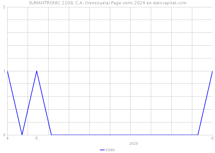 SUMANTRONIC 2109, C.A. (Venezuela) Page visits 2024 