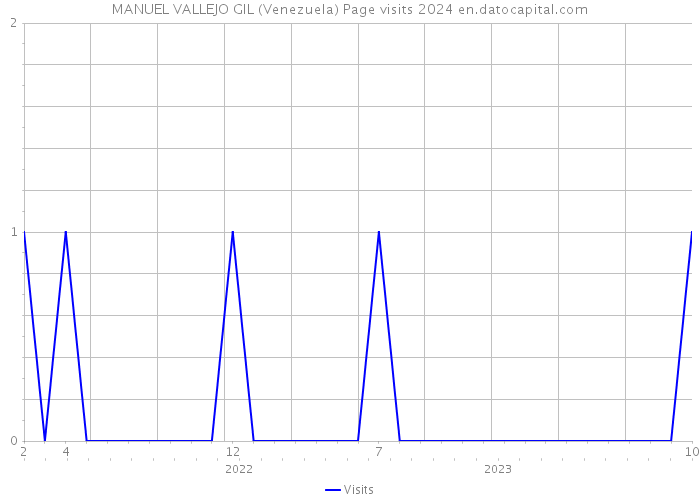 MANUEL VALLEJO GIL (Venezuela) Page visits 2024 
