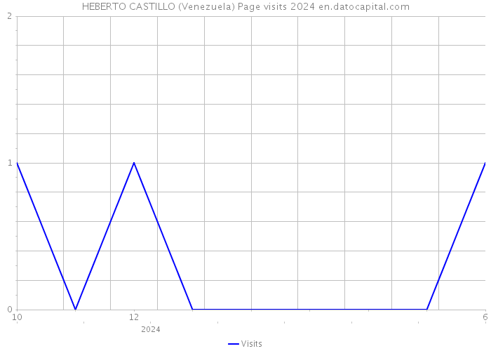 HEBERTO CASTILLO (Venezuela) Page visits 2024 