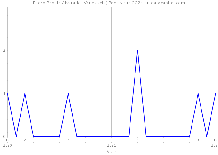 Pedro Padilla Alvarado (Venezuela) Page visits 2024 