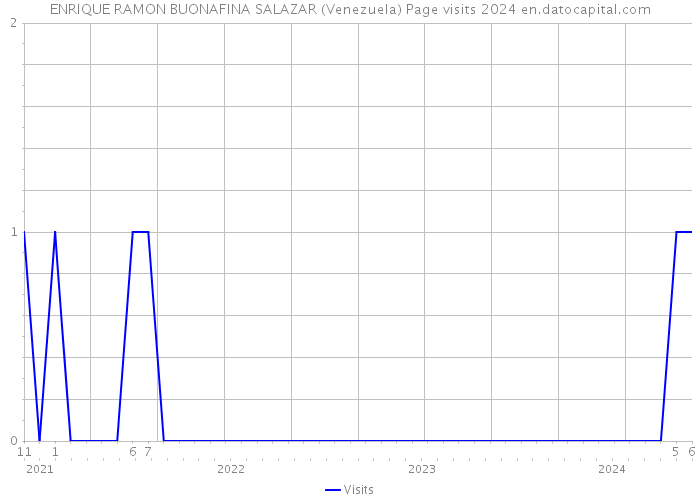 ENRIQUE RAMON BUONAFINA SALAZAR (Venezuela) Page visits 2024 