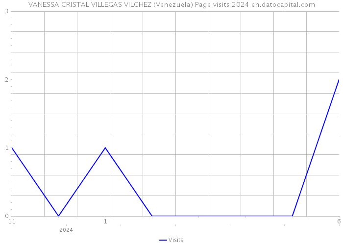 VANESSA CRISTAL VILLEGAS VILCHEZ (Venezuela) Page visits 2024 