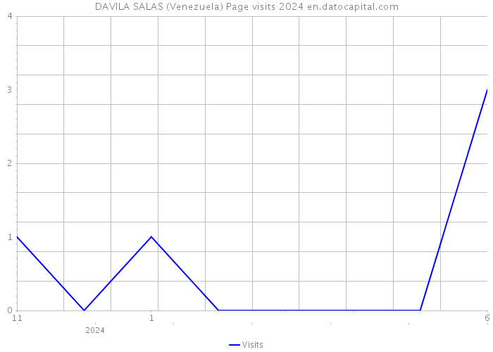 DAVILA SALAS (Venezuela) Page visits 2024 