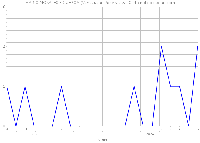 MARIO MORALES FIGUEROA (Venezuela) Page visits 2024 