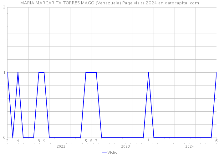 MARIA MARGARITA TORRES MAGO (Venezuela) Page visits 2024 