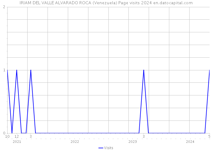 IRIAM DEL VALLE ALVARADO ROCA (Venezuela) Page visits 2024 