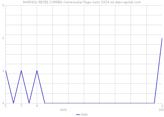 MARISOL REYES CORREA (Venezuela) Page visits 2024 