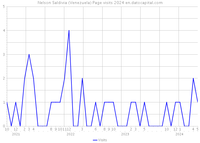 Nelson Saldivia (Venezuela) Page visits 2024 