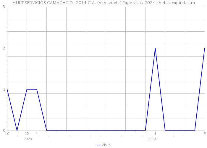 MULTISERVICIOS CAMACHO DL 2014 C.A. (Venezuela) Page visits 2024 