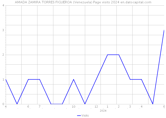 AMADA ZAMIRA TORRES FIGUEROA (Venezuela) Page visits 2024 