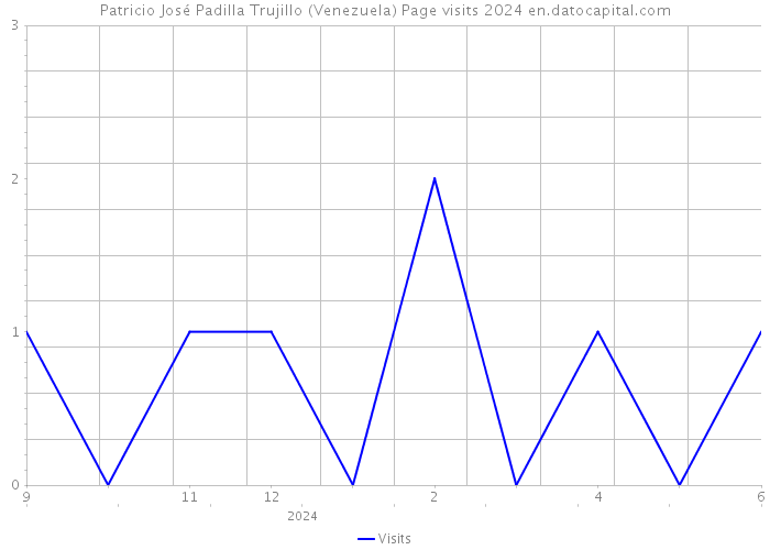 Patricio José Padilla Trujillo (Venezuela) Page visits 2024 