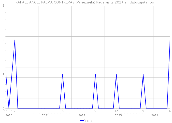 RAFAEL ANGEL PALMA CONTRERAS (Venezuela) Page visits 2024 