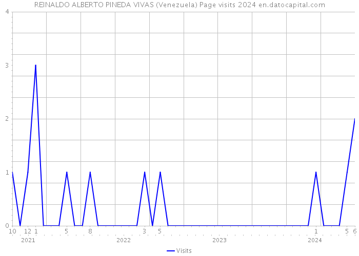 REINALDO ALBERTO PINEDA VIVAS (Venezuela) Page visits 2024 