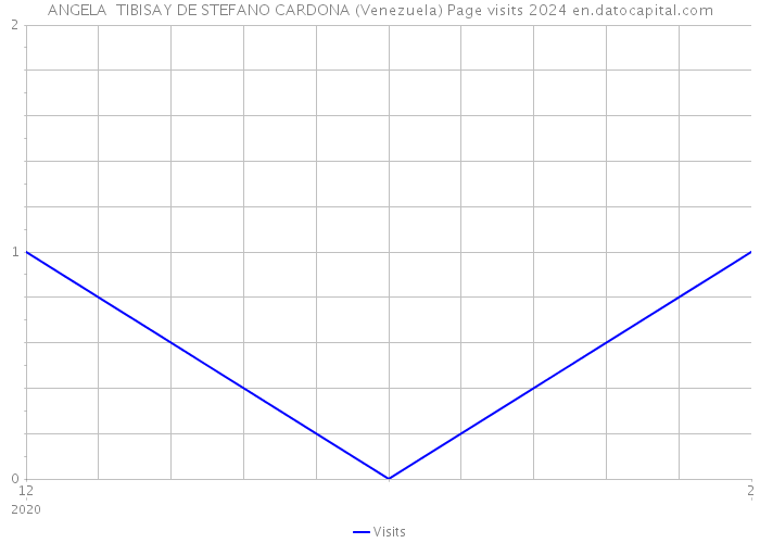 ANGELA TIBISAY DE STEFANO CARDONA (Venezuela) Page visits 2024 