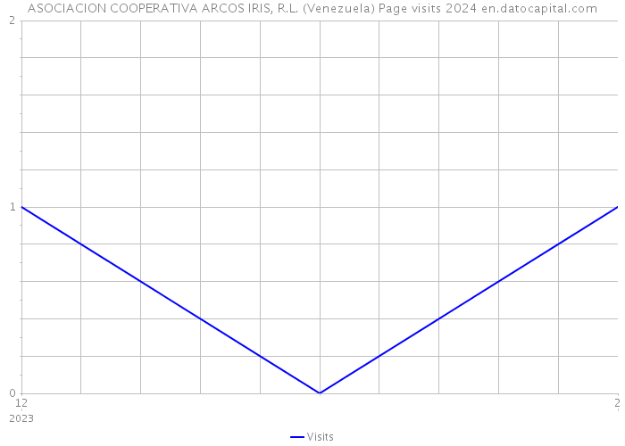 ASOCIACION COOPERATIVA ARCOS IRIS, R.L. (Venezuela) Page visits 2024 