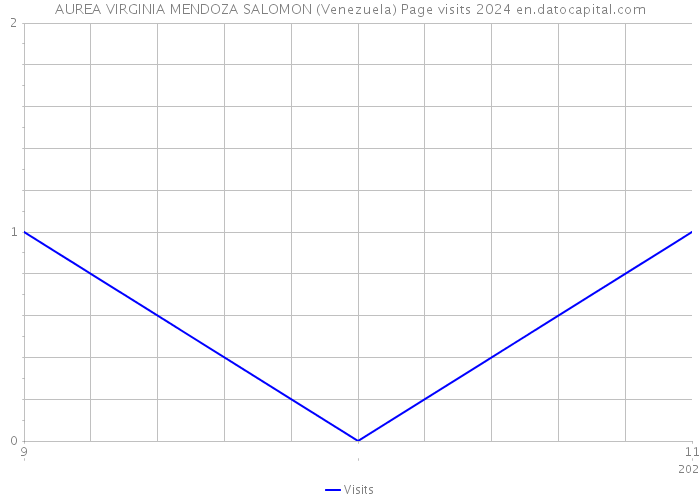 AUREA VIRGINIA MENDOZA SALOMON (Venezuela) Page visits 2024 
