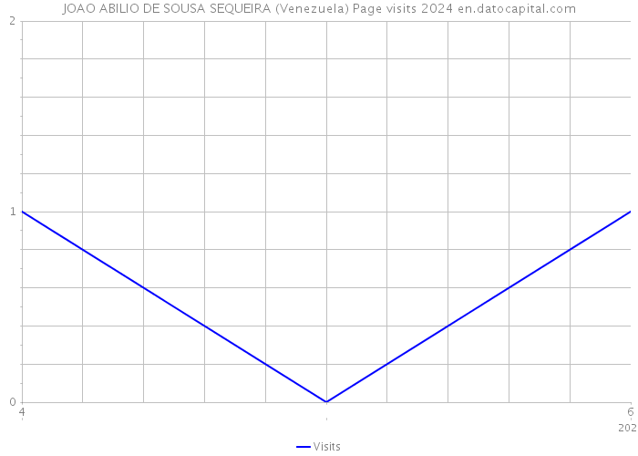 JOAO ABILIO DE SOUSA SEQUEIRA (Venezuela) Page visits 2024 