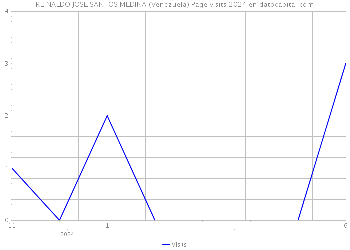 REINALDO JOSE SANTOS MEDINA (Venezuela) Page visits 2024 