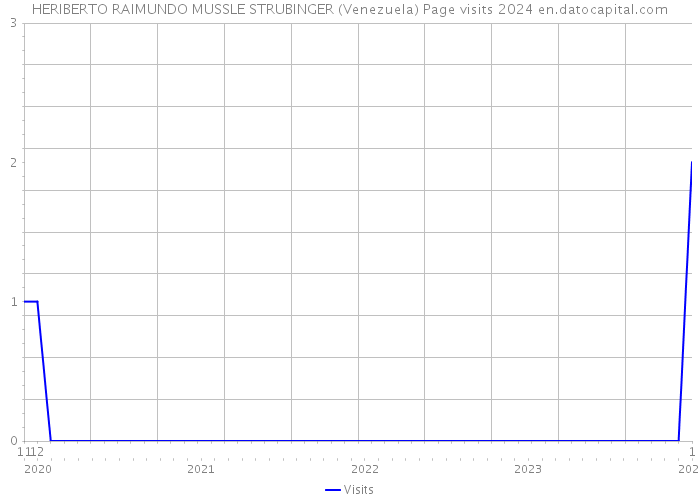 HERIBERTO RAIMUNDO MUSSLE STRUBINGER (Venezuela) Page visits 2024 