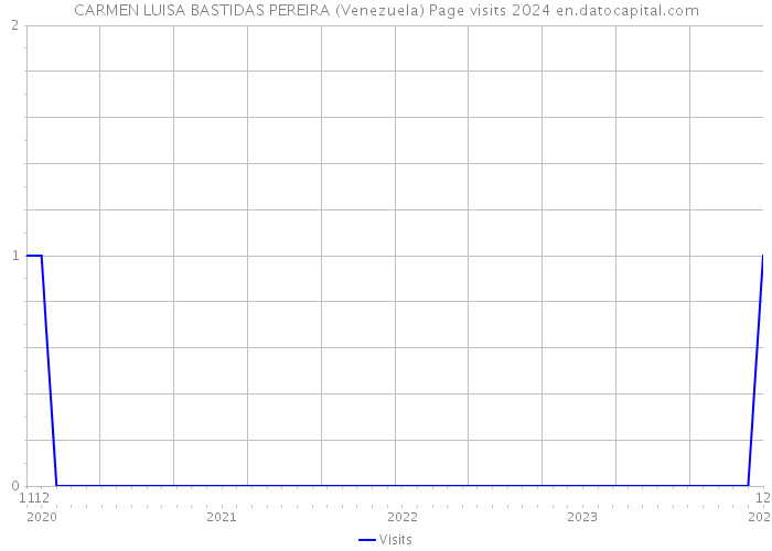 CARMEN LUISA BASTIDAS PEREIRA (Venezuela) Page visits 2024 