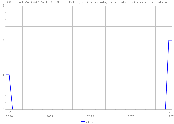COOPERATIVA AVANZANDO TODOS JUNTOS, R.L (Venezuela) Page visits 2024 
