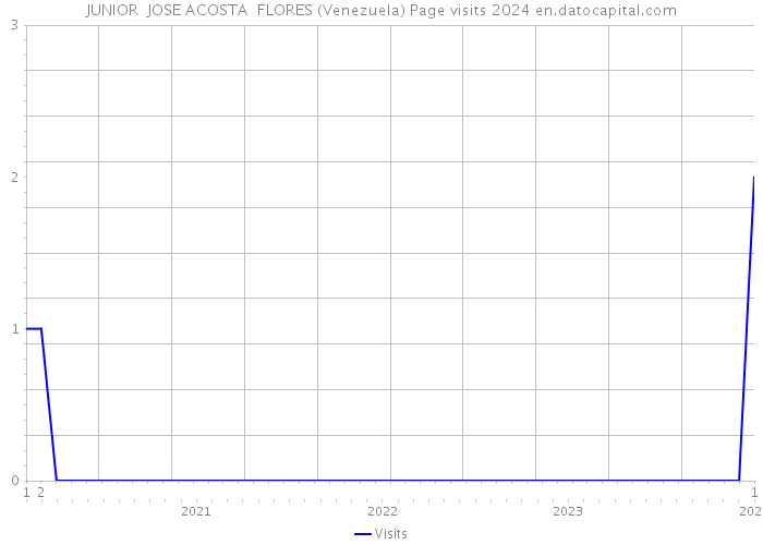 JUNIOR JOSE ACOSTA FLORES (Venezuela) Page visits 2024 