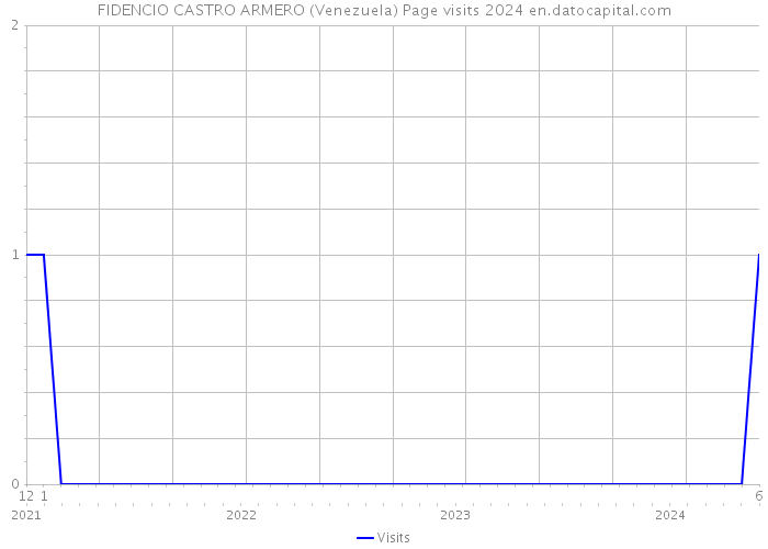 FIDENCIO CASTRO ARMERO (Venezuela) Page visits 2024 
