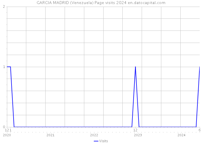 GARCIA MADRID (Venezuela) Page visits 2024 