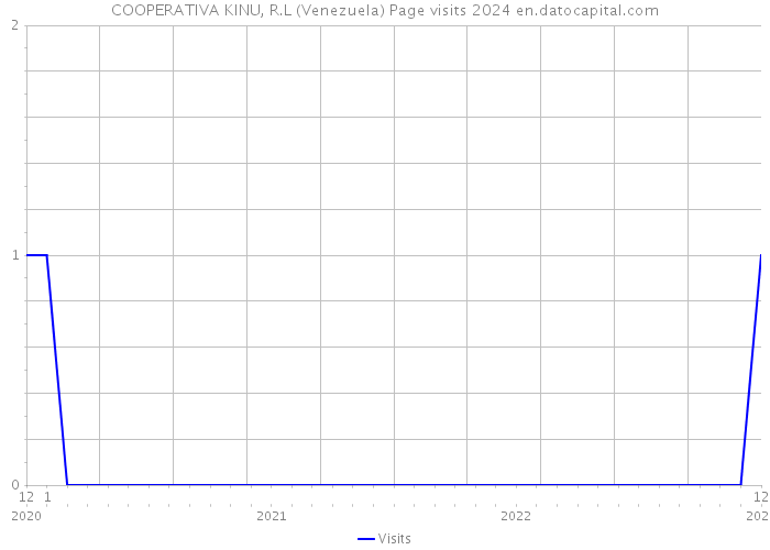 COOPERATIVA KINU, R.L (Venezuela) Page visits 2024 
