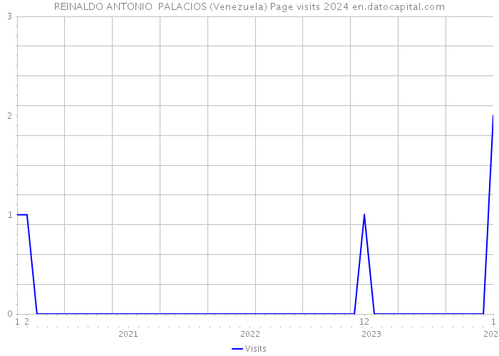 REINALDO ANTONIO PALACIOS (Venezuela) Page visits 2024 