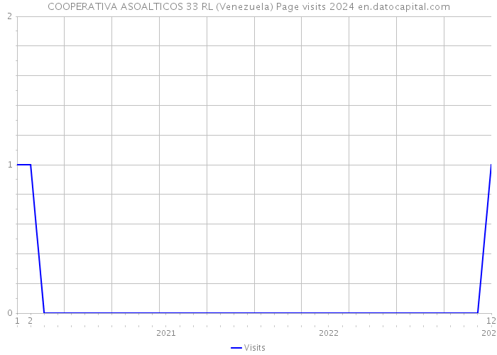 COOPERATIVA ASOALTICOS 33 RL (Venezuela) Page visits 2024 