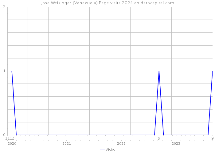 Jose Weisinger (Venezuela) Page visits 2024 