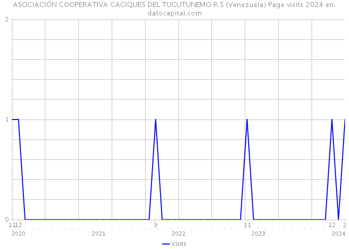 ASOCIACIÓN COOPERATIVA CACIQUES DEL TUCUTUNEMO R.S (Venezuela) Page visits 2024 