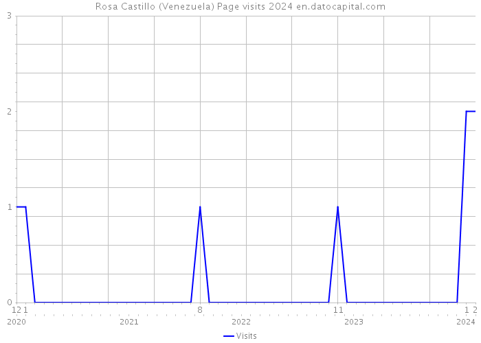 Rosa Castillo (Venezuela) Page visits 2024 
