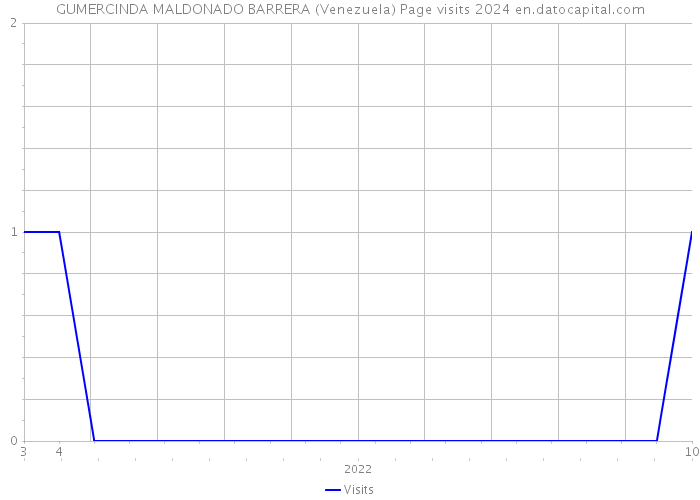 GUMERCINDA MALDONADO BARRERA (Venezuela) Page visits 2024 