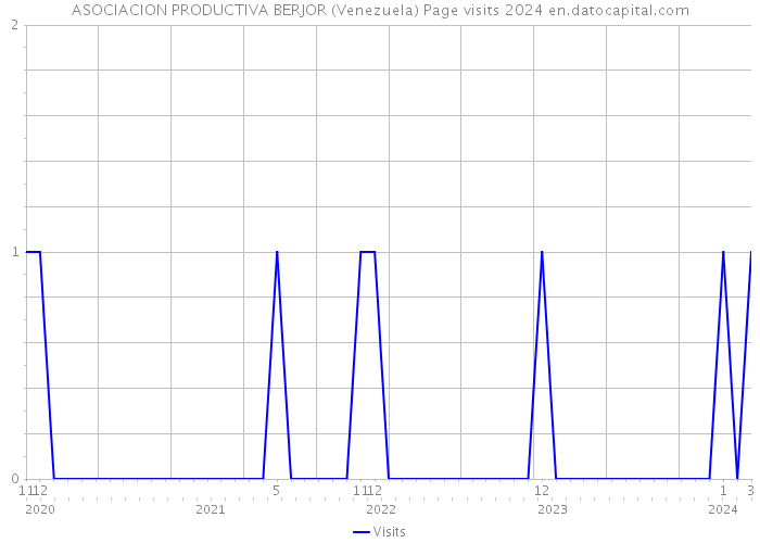 ASOCIACION PRODUCTIVA BERJOR (Venezuela) Page visits 2024 