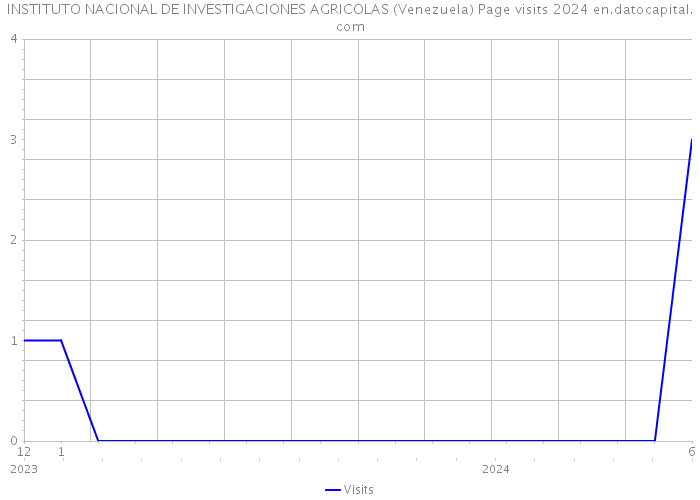 INSTITUTO NACIONAL DE INVESTIGACIONES AGRICOLAS (Venezuela) Page visits 2024 