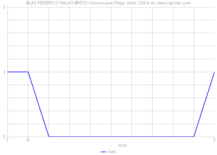 BLAS FEDERICO SALAS BRITO (Venezuela) Page visits 2024 