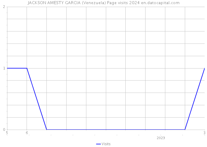 JACKSON AMESTY GARCIA (Venezuela) Page visits 2024 