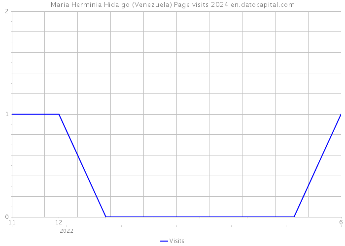 Maria Herminia Hidalgo (Venezuela) Page visits 2024 