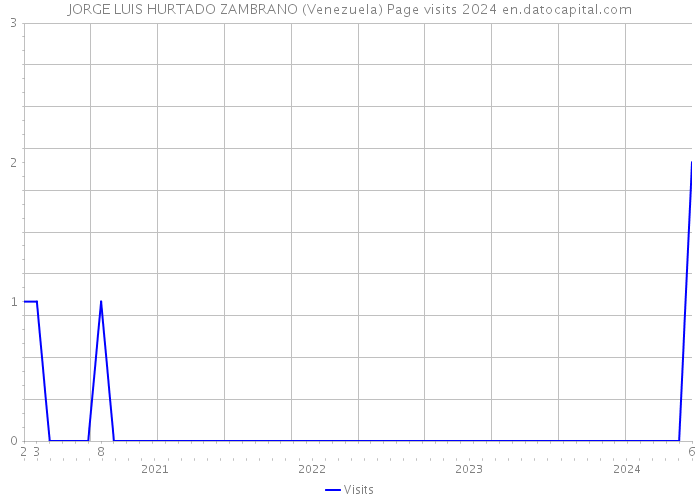 JORGE LUIS HURTADO ZAMBRANO (Venezuela) Page visits 2024 