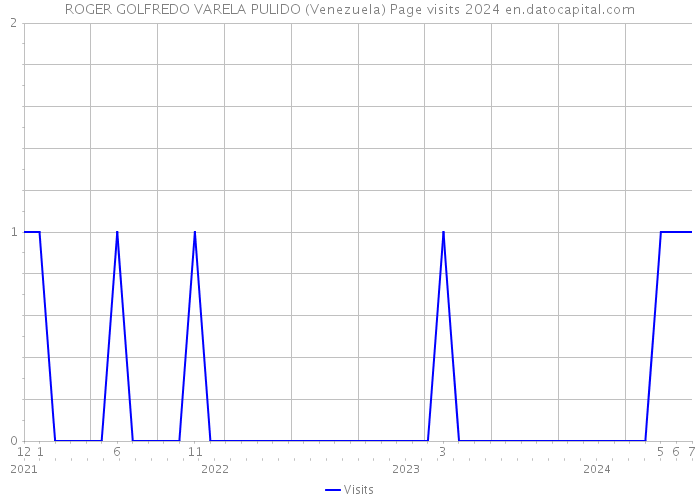 ROGER GOLFREDO VARELA PULIDO (Venezuela) Page visits 2024 