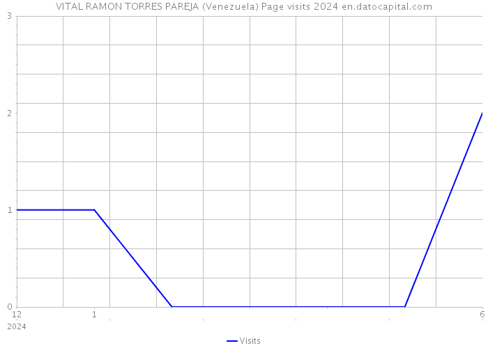 VITAL RAMON TORRES PAREJA (Venezuela) Page visits 2024 