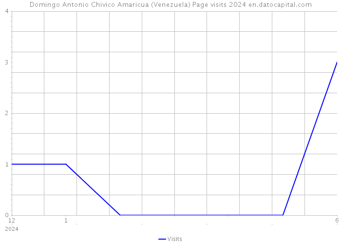 Domingo Antonio Chivico Amaricua (Venezuela) Page visits 2024 
