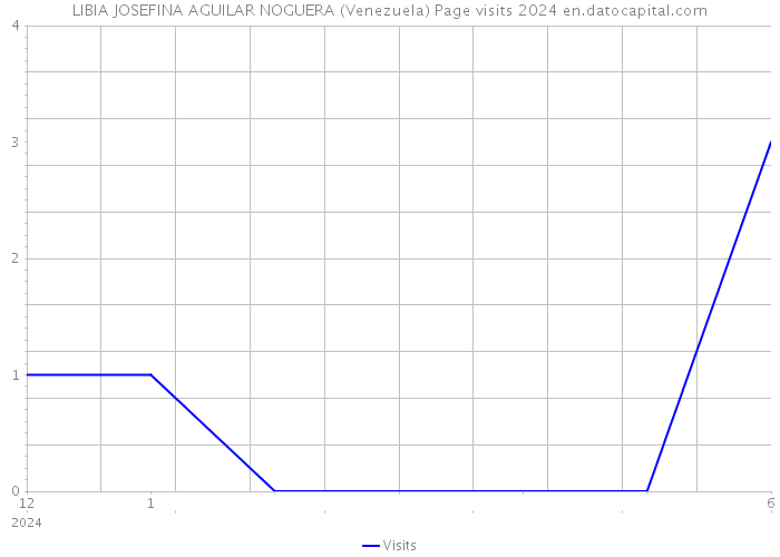 LIBIA JOSEFINA AGUILAR NOGUERA (Venezuela) Page visits 2024 