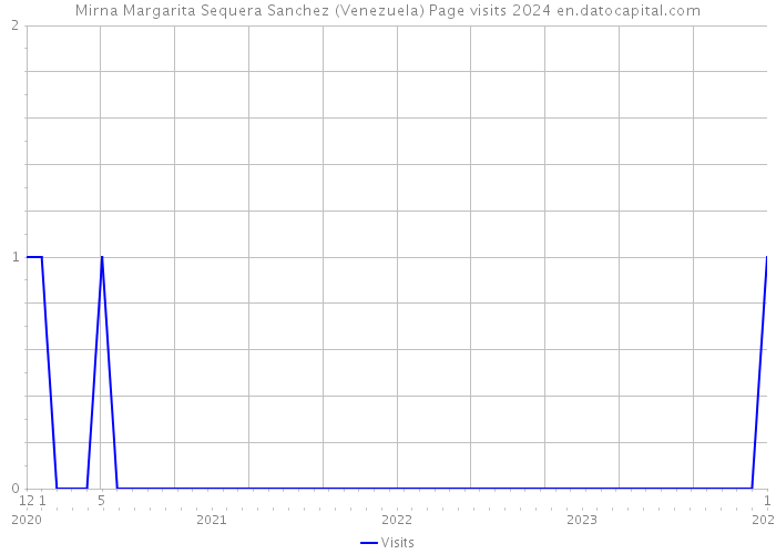 Mirna Margarita Sequera Sanchez (Venezuela) Page visits 2024 