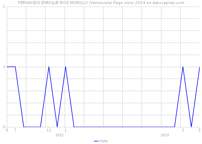 FERNANDO ENRIQUE RIOS MORILLO (Venezuela) Page visits 2024 