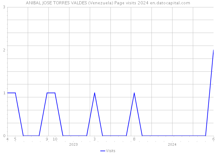 ANIBAL JOSE TORRES VALDES (Venezuela) Page visits 2024 