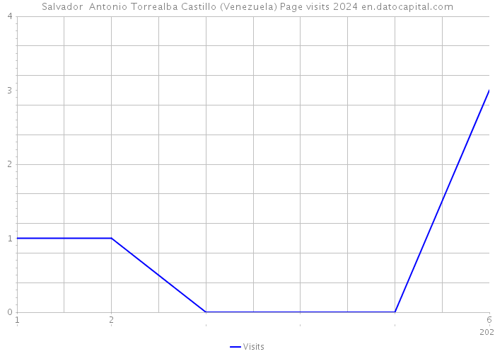 Salvador Antonio Torrealba Castillo (Venezuela) Page visits 2024 