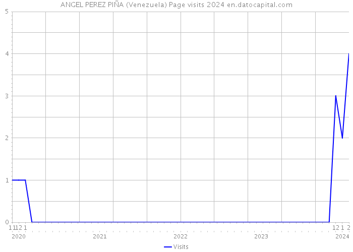 ANGEL PEREZ PIÑA (Venezuela) Page visits 2024 